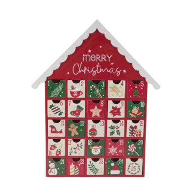 Calendario de adviento casa Merry Christmas