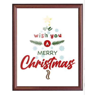 Cuadro decorativo navidad