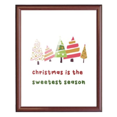 Cuadro decorativo navidad
