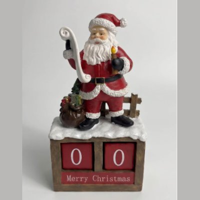 Calendario de cuenta regresiva Santa Claus