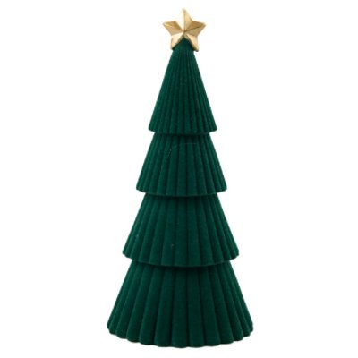 Figura decorativa navideña de árbol