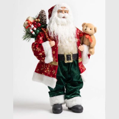Figura decorativa navideña de Santa Claus