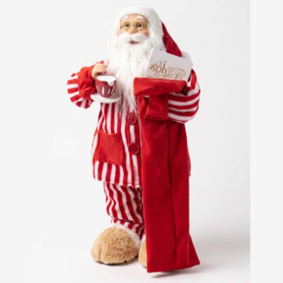 Figura decorativa navideña de Santa Claus